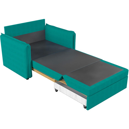 Кресло-кровать Виола Plush Бирюза