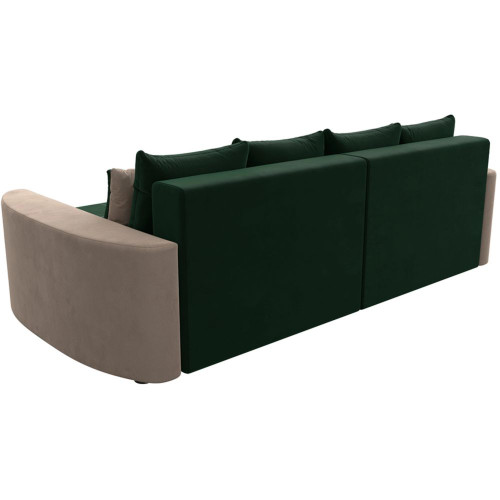Диван  Бристоль Велюр Green-Beige