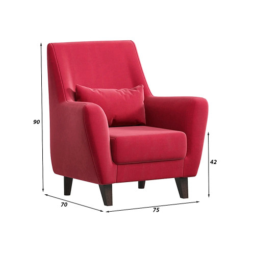 Кресло Либерти Plush Red