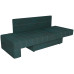 Кушетка Корфу Plush Green