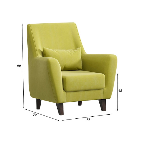 Кресло Либерти Plush Green