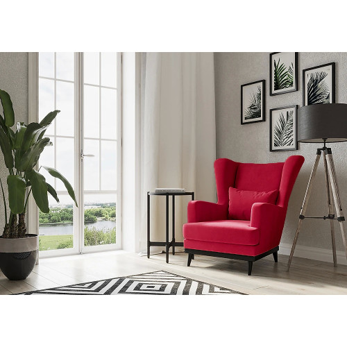 Кресло Оскар Plush Red