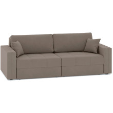 Диван прямой Брест Plush Light Brown