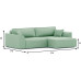 Диван угловой Рафаэль Plush Style-16