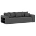 Диван прямой Дубай Plush Grey
