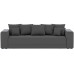 Диван прямой Дубай Plush Grey