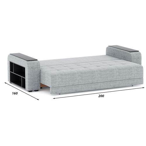 Диван прямой Дубай Сountry Light Grey