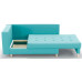 Диван прямой Лея Plush Blue