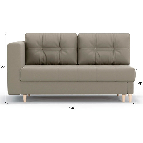 Диван прямой Лея Plush Light