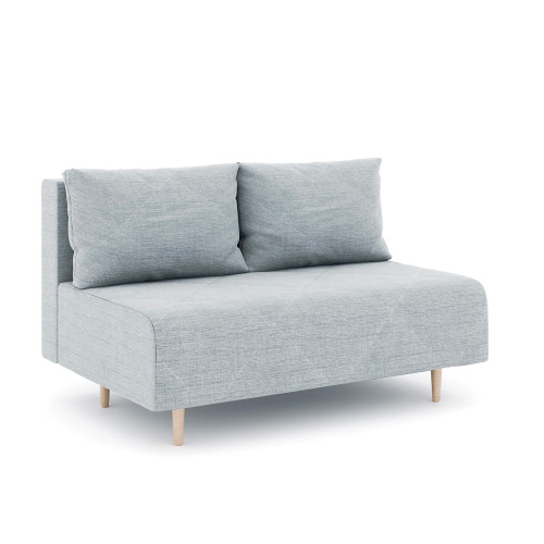 Диван прямой Милли Дрим Light Grey Мини без подлокотников