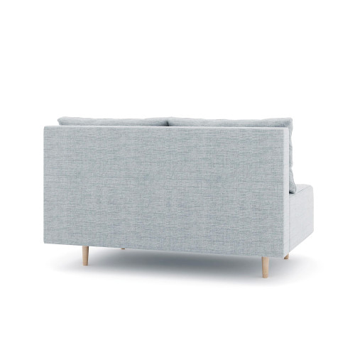 Диван прямой Милли Дрим Light Grey Мини без подлокотников