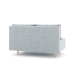 Диван прямой Милли Дрим Light Grey Мини без подлокотников