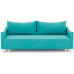 Диван прямой Смайл Blue с подлокотниками