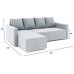 Диван угловой Челси Дрим Light Grey