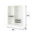 Гардеробная Пакс IKEA 3 ящика 150