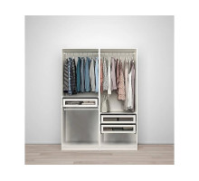 Гардеробная Пакс IKEA 3 ящика 150