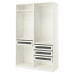 Гардеробная Пакс IKEA 4 ящика 236