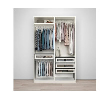 Гардеробная Пакс IKEA 4 ящика 236