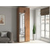 Шкаф Лорена-2 МР с зеркалом и антресолью Style-11