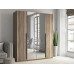 Шкаф Лорена-4.2 М с зеркалами Style 12