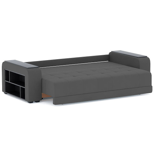 Диван прямой Дубай Light Plush Grey