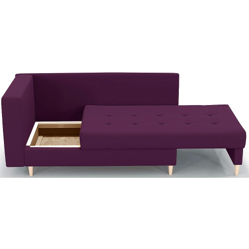 Диван прямой Лея Plush Violet