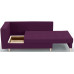 Диван прямой Лея Plush Violet