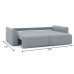 Диван прямой Рафаэль Plush Style 23