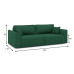 Диван прямой Рафаэль Plush Style 24