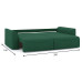 Диван прямой Рафаэль Plush Style 24