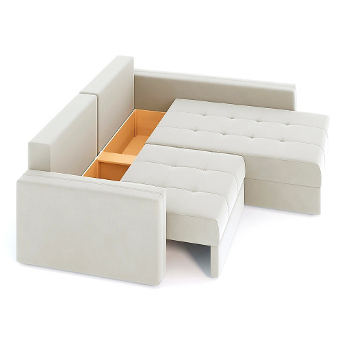Диван угловой Брест-2 Plush Beige