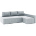 Диван угловой Фрихетен Дрим Light Grey