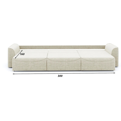 Диван угловой Рафаэль-3 Дрим Beige