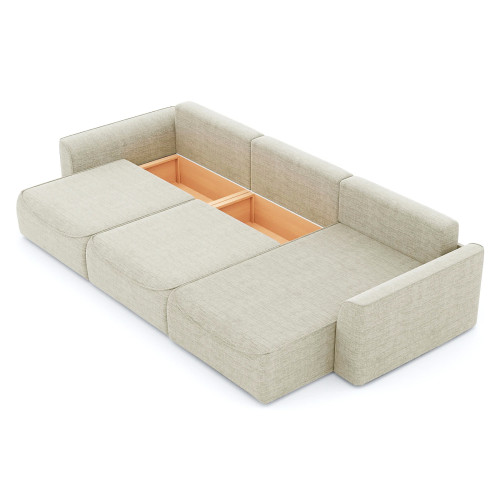 Диван угловой Рафаэль-3 Дрим Beige