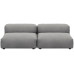 Модуль для дивана Фиджи Grey 210х116