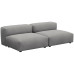 Модуль для дивана Фиджи Grey 210х116