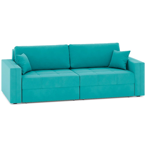 Диван прямой Брест Plush Blue