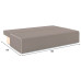 Диван прямой Лиссабон Plush Light Brown