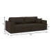 Диван прямой Рафаэль Plush Style 14