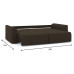 Диван прямой Рафаэль Plush Style 14