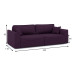 Диван прямой Рафаэль Plush Style 15