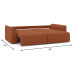 Диван прямой Рафаэль Plush Style 25