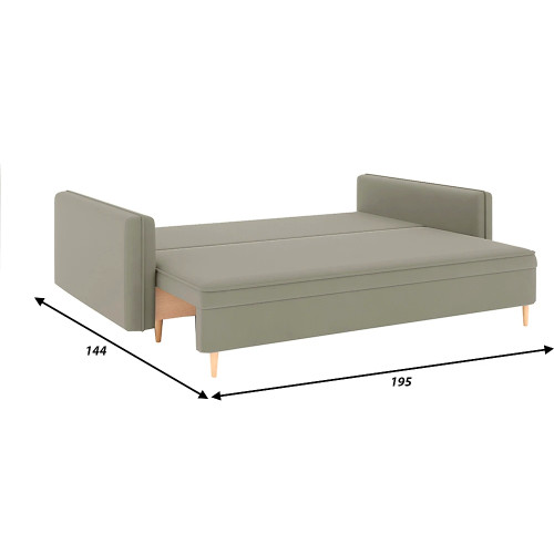 Диван прямой Рон Plush Style-11