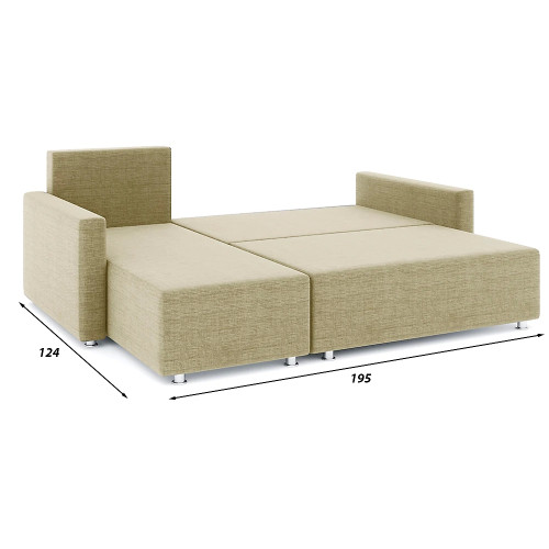 Диван угловой Челси Дрим Дарк Beige