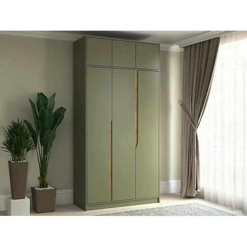Шкаф Монс-3 М с антресолью Style-2