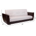 Диван прямой Амстердам Woodline Beige