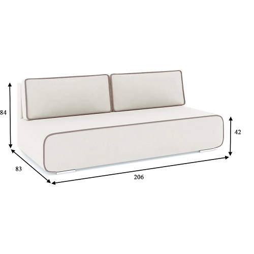 Диван прямой Лаки Plush Style-1