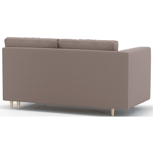 Диван прямой Лея Plush Light Brown