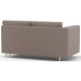 Диван прямой Лея Plush Light Brown