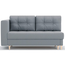 Диван прямой Лея Plush Light Grey